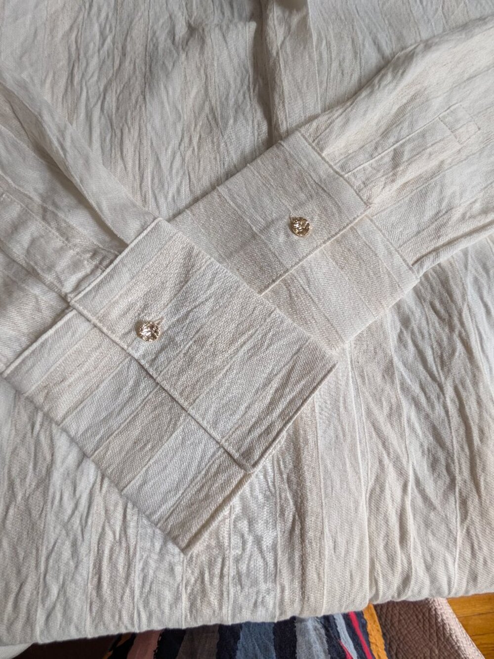 Ladies button down blouse - Picture 4 of 8